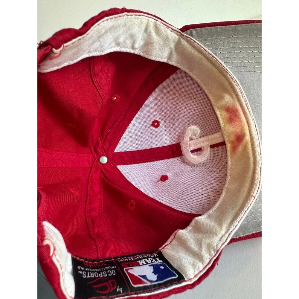 Philadelphia Phillies Youth Hat Red MLB Baseball Cap OC Sports Adjustable Strap